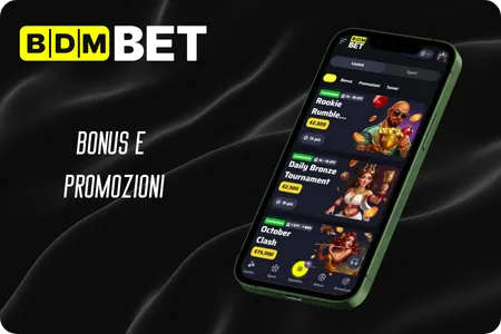 BDMbet Casino Italia Bonus e promozioni