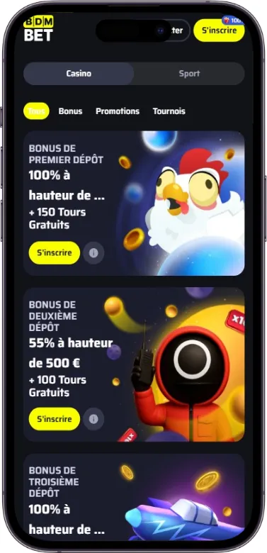 BDMbet Casino bonus
